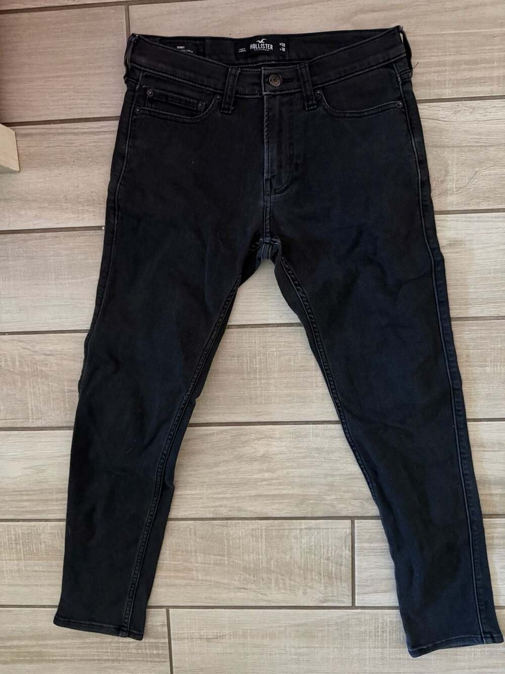 Hollister Black Skinny Jeans W29 L30